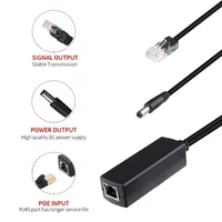 STEAMEMO Active POE Splitter Waterproof 48V POE  10/100M Input To DC Output 12V For IP Camera/Wireless AP/CCTV 2