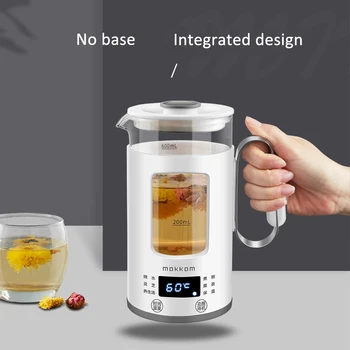 

Kbxstart Electric Kettle Borosilicate Glass Health Pot Automatic Heating And Insulation Integrated Baseless Liquid Heater 220V