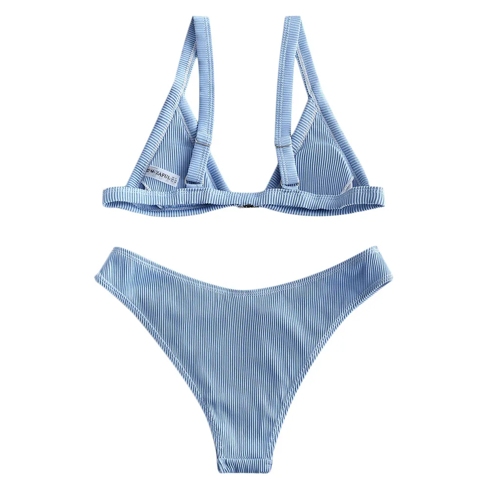 zaful triangle bikini