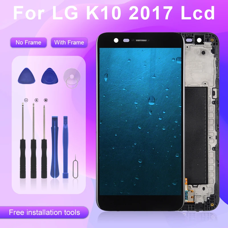 Оригинальный сенсорный экран для LG M250 LCD M250N K20 PLUS VS501 дигитайзер K10 2017 дисплей в
