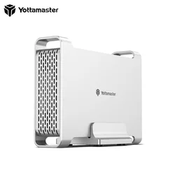 Yottamaster – disque dur externe HDD/SSD sata DR1U3 25, 6Gbps, en aluminium, compatible UASP Max, avec boîtier USB3.0 