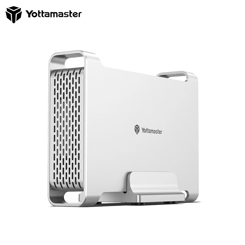 external hard drive enclosure 3.5 Yottamaster DR1U3-25 HDD/SSD Case SATA3.0 6Gbps Max UASP Supported Aluminum hard disk External USB3.0 Hard Drive Enclosure SSD external hard disk case usb 3.0