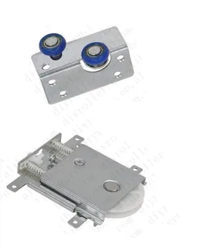 

High-quality wardrobe door heavy duty open-wheel U groove roller slide model 1002 bearing