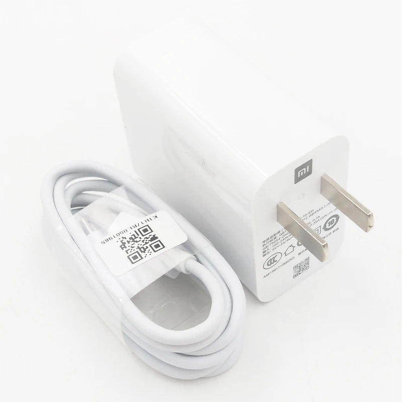 65w usb c charger xiaomi Fast charger 27W Original EU QC 4.0 turbo quick charge adapter usb type c cable for mi 9 9t pro k20 pro mi note 10 lite quick charge 2.0