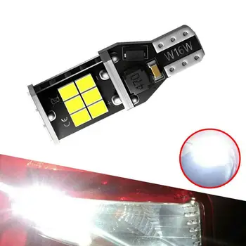 

1pcs T15 3030SMD LED Bulb Super Bright Car Reversing Backup Auto Car Signal Car Light Light Parking Canbus Accessories Lamp L4H3