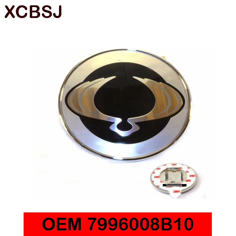Для капота эмблема на крыло значок для Ssangyong 2006-2008 Rexton Oem части 7996008B10 79960 08B10