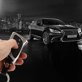 

For Lexus es200 es260 es300h es350 LS350 LS500h f sport 2018 2019 Zinc alloy Smart key fob cover shell case Interior Accessories