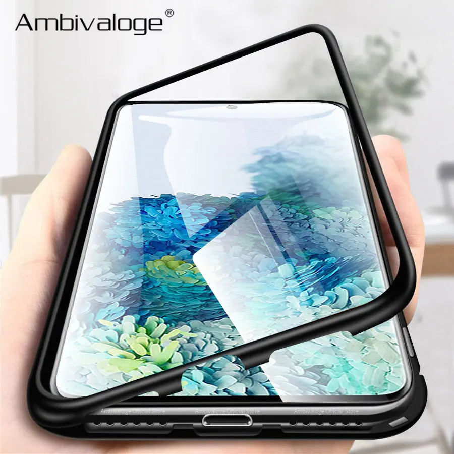 Магнитный стеклянный чехол для Samsung Galaxy S20 Ultra S10 S9 S8 Note 10 8 9 Plus A51 A71 A10 A20 A40 A50 A70 M31 M30s |