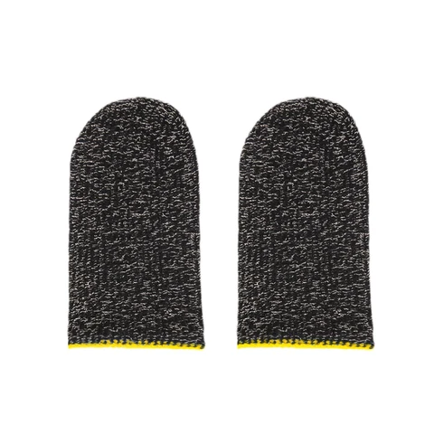 Finger Sleeve Breathable Fingertips For Games Anti-Sweat Touch Screen Finger Cots Mobile Touch Nylon Knitted Screen Glove
