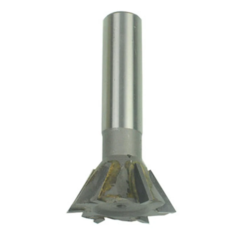 Tungsten steel dovetail slot milling cutter 45  55  60 degree straight  taper shank weld cutting dovetail forming end mill (2)