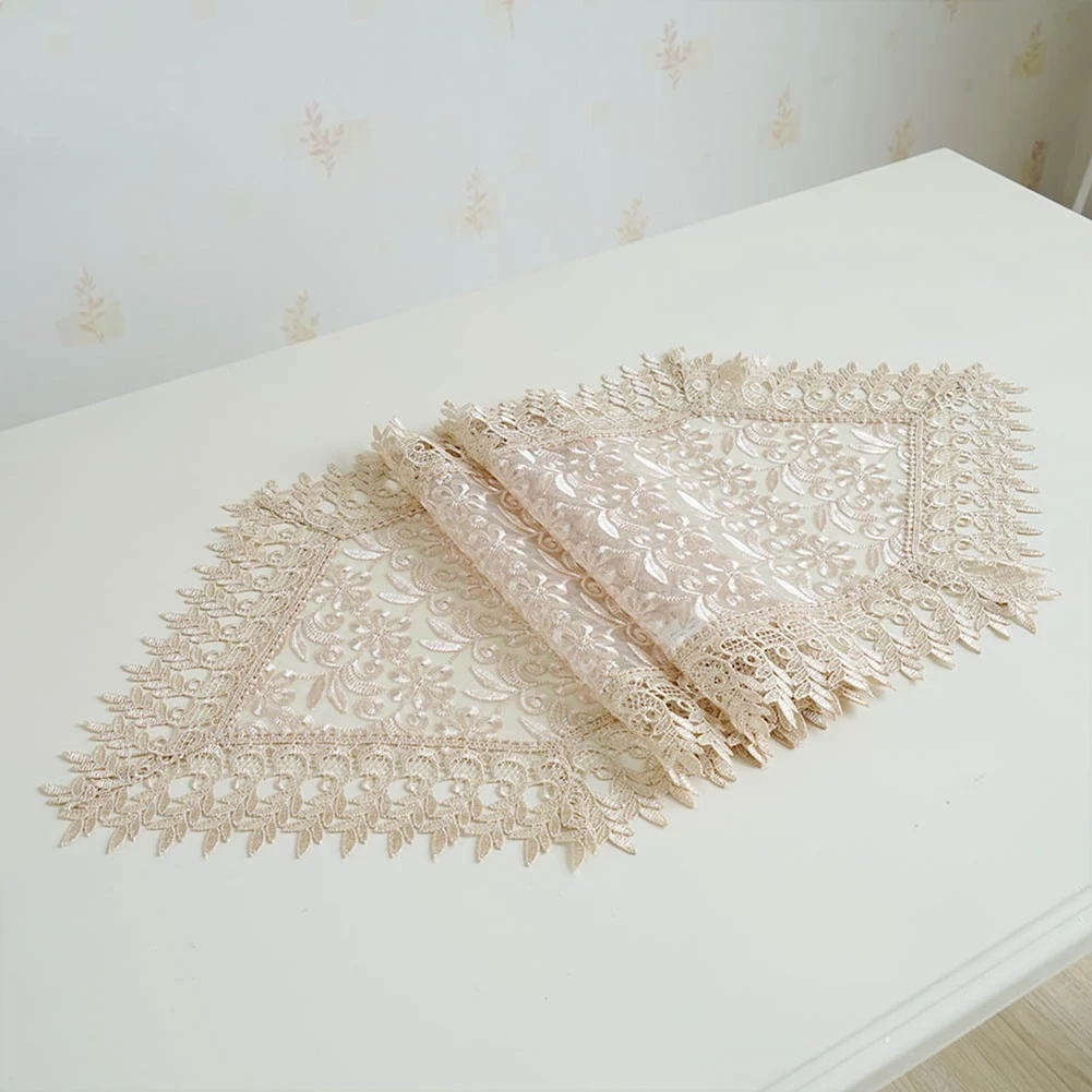 Ресторан вышитые обеденный Банкет DIY Настольная дорожка Отель Свадебный ПРЯМОУГОЛЬНЫЙ ОБЕДЕННЫЙ СТОЛ домашний декор кофе Вечерние
