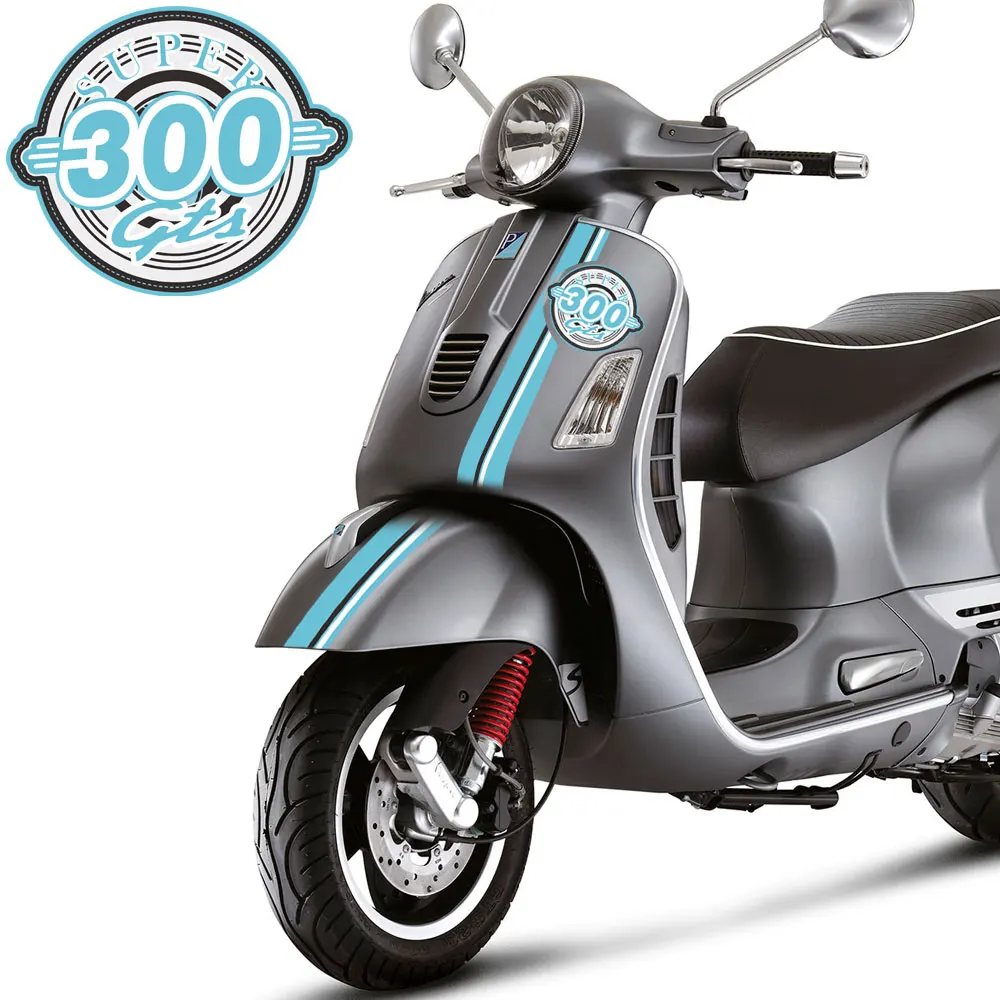 GTS 300 мотоцикл корпус Наклейка для piaggio Vespa GTS SUPER 300 GTS300 Спортивная эмблема логотип Светоотражающая наклейка s