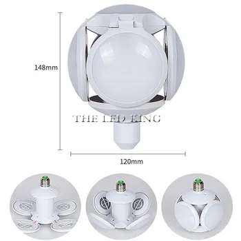 

LED Bulb E27 40W 50W AC 85-265V Cold White Warm White Bombilla Spotlight Lampada LED light football UFO lamp LED Bulb for home