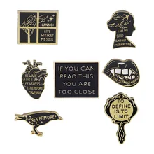 Июньская поставка товаров стиль Европа и Америка Ларк сердце губы брошь летняя рубашка аксессуары