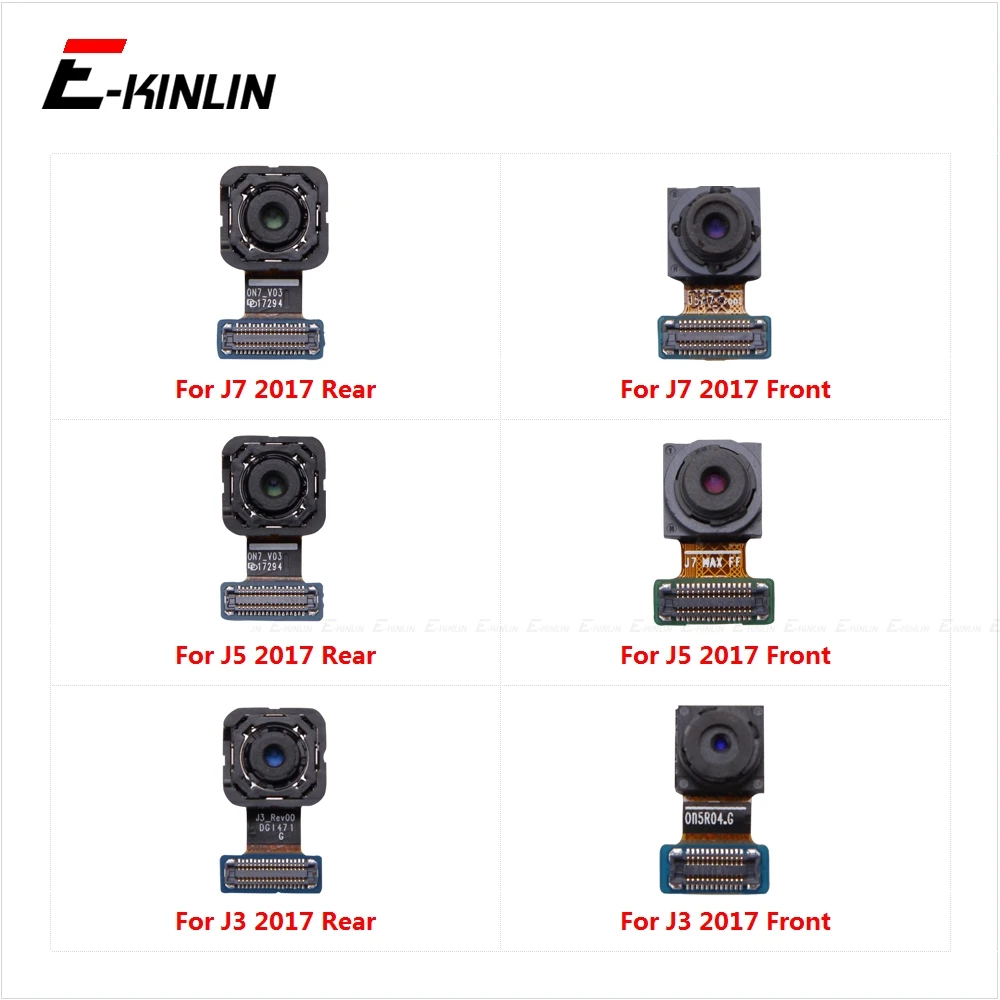 Фронтальная и задняя основная селфи камера гибкий кабель для Samsung Galaxy J7 J5 J3 2017 J730