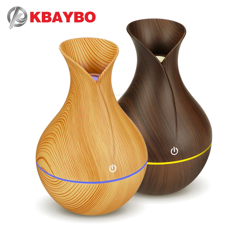 Электрический увлажнитель воздуха KBAYBO ультразвуковой под дерево с распылителем