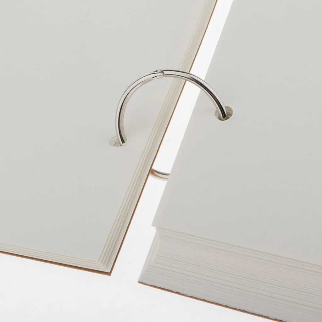 100 Sheets A4 Kraft Cover Sketchbook Drawing Sketching Paper School Stationery