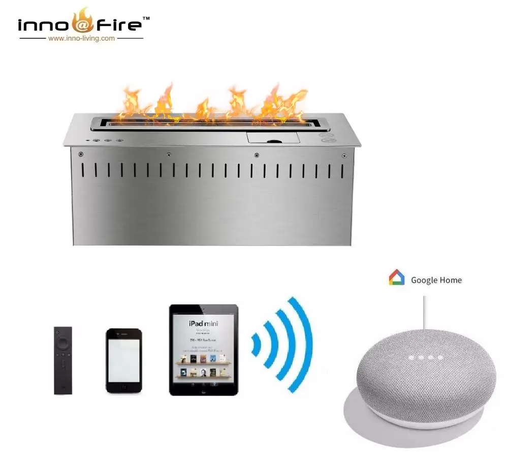 

hot sale 36 inches indoor bioethanol burner remote control bio fireplaces