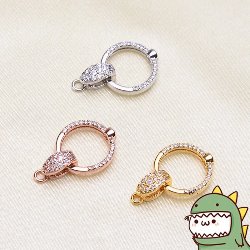 

Fashion Beads Pearls Bracelets Metal Clasps Accessories Findings Women Jewelry Making DIY Golden/Silvery Connector Clasps YLPJ