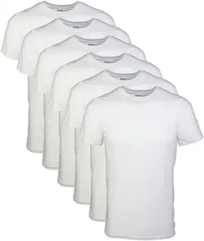 

new Men's Crew T-Shirt Multipack Short Casual Cotton O-Neck
