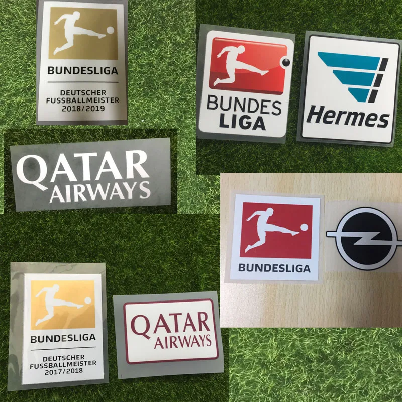 2018 19 2019 2020 Bundesliga Champion Patch Qatar Sponsor And 1617 Bundesliga League Patch Set Germany League Patch Patches Aliexpress