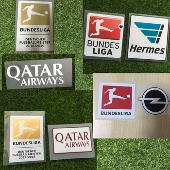 

2018-19 2019-2020 BUNDESLIGA CHAMPION PATCH+Qatar SPONSOR And 1617 Bundesliga League Patch Set Germany League Patch
