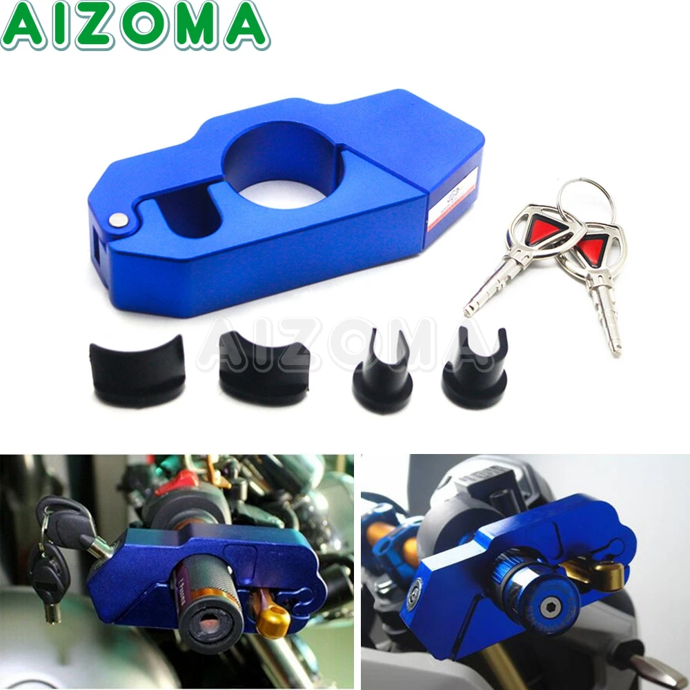 

Sports Bikes Aluminum Safety Lock Scooter Auto Motorcycle Handlebar Brake Lever Locks For Yamaha Dirt Bike Honda Kawasaki