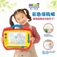 Детская цветная магнитная доска для рисования с печатью, доска для рисования, игрушка