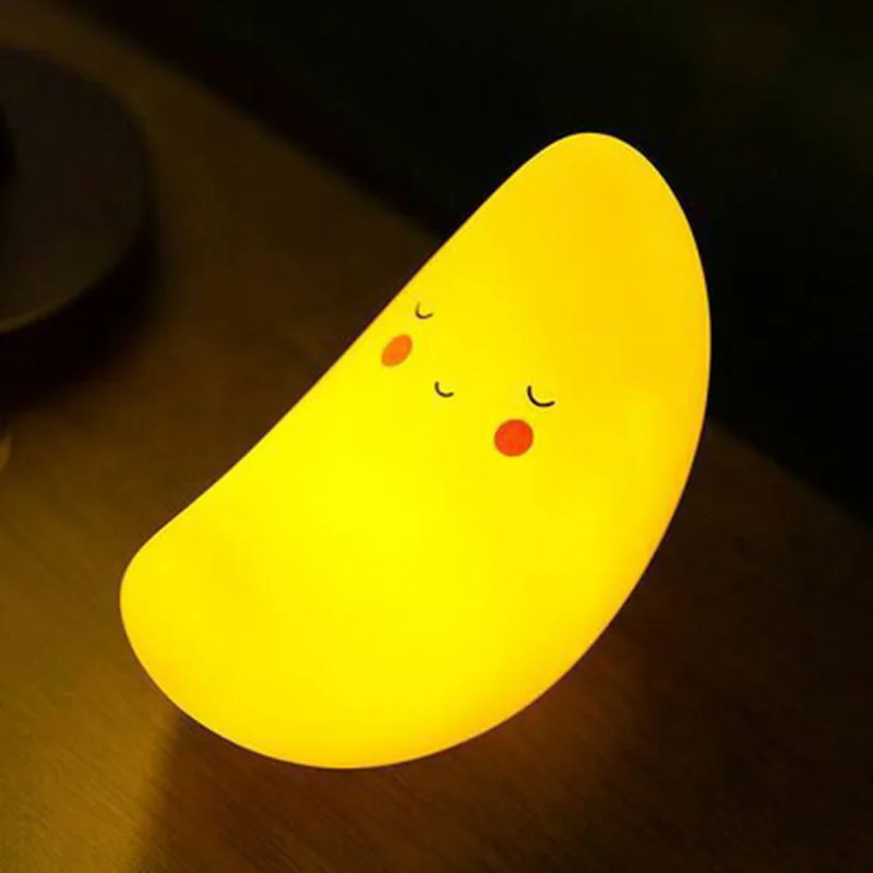 4 Colors Star LED Night Light Creative Bedroom Decoration Light Baby Feeding Lamp Bedside Night Light Children's Luminous Toy
