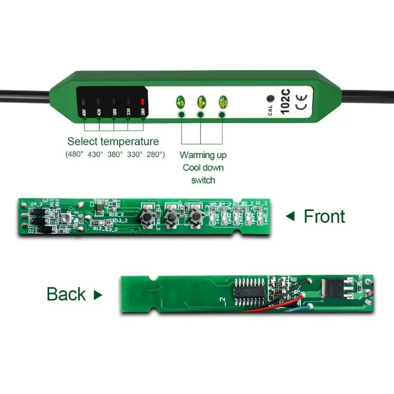Электрический паяльник 220V 110V 90W EU/US Plug сварочные инструменты для ремонта M0XD
