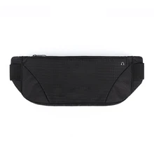 Молния бегущий ремень Водонепроницаемая поясная сумка Мобильный телефон Спорт на открытом воздухе Кемпинг-карта ключ Повседневная походная Мужская и женская сумка для переноски