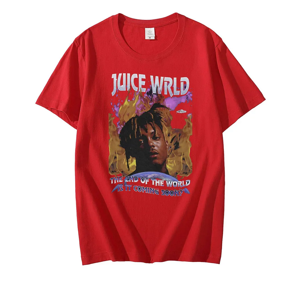 Rapper Juice WRLD Men's T-shirt Streetwear 3