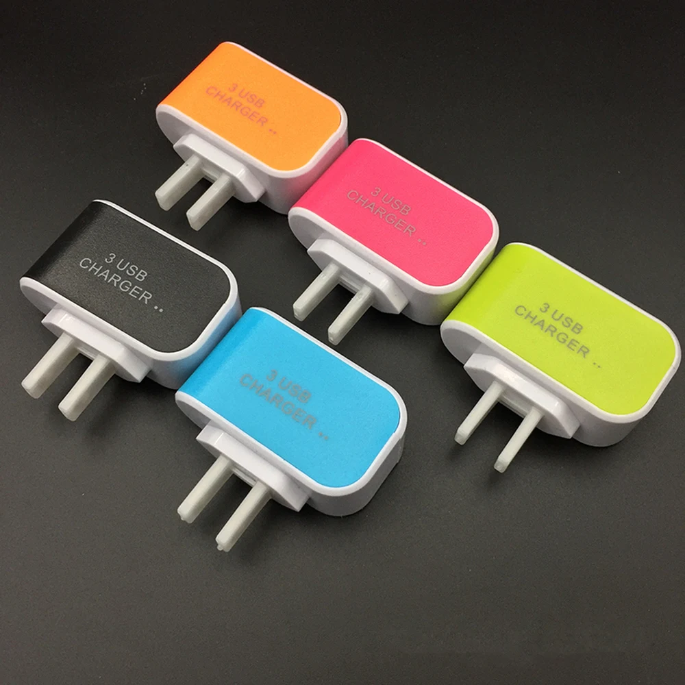 Настенное зарядное устройство с 3 USB портами|Зарядные устройства| |