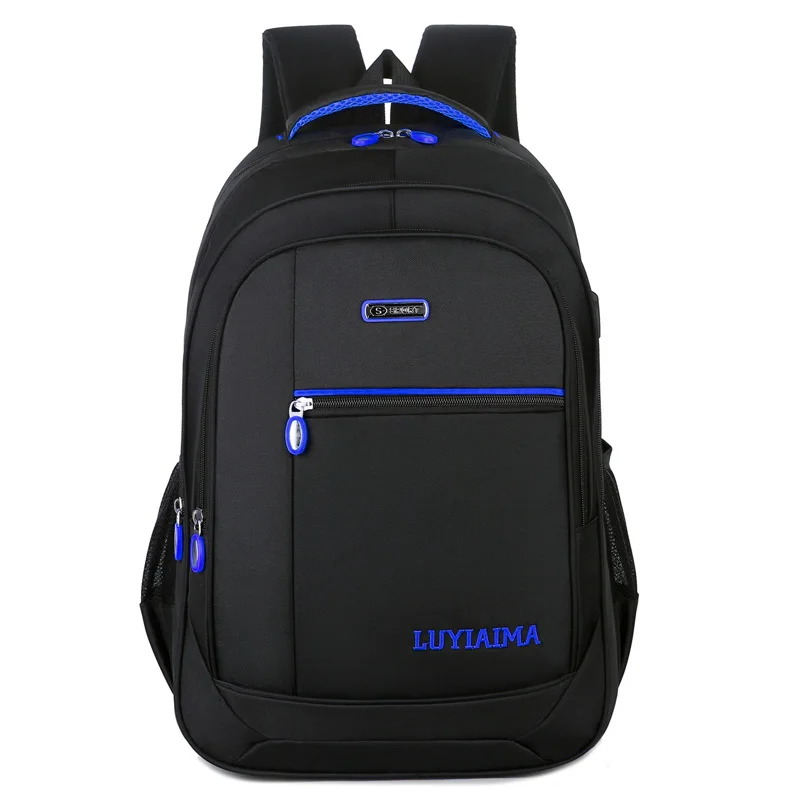 Men's backpack Unisex Waterproof Oxford 15 Inch Laptop Backpacks Casual Travel Boys Student School Bags Large Capacity travel backpack laptop backpack school bag