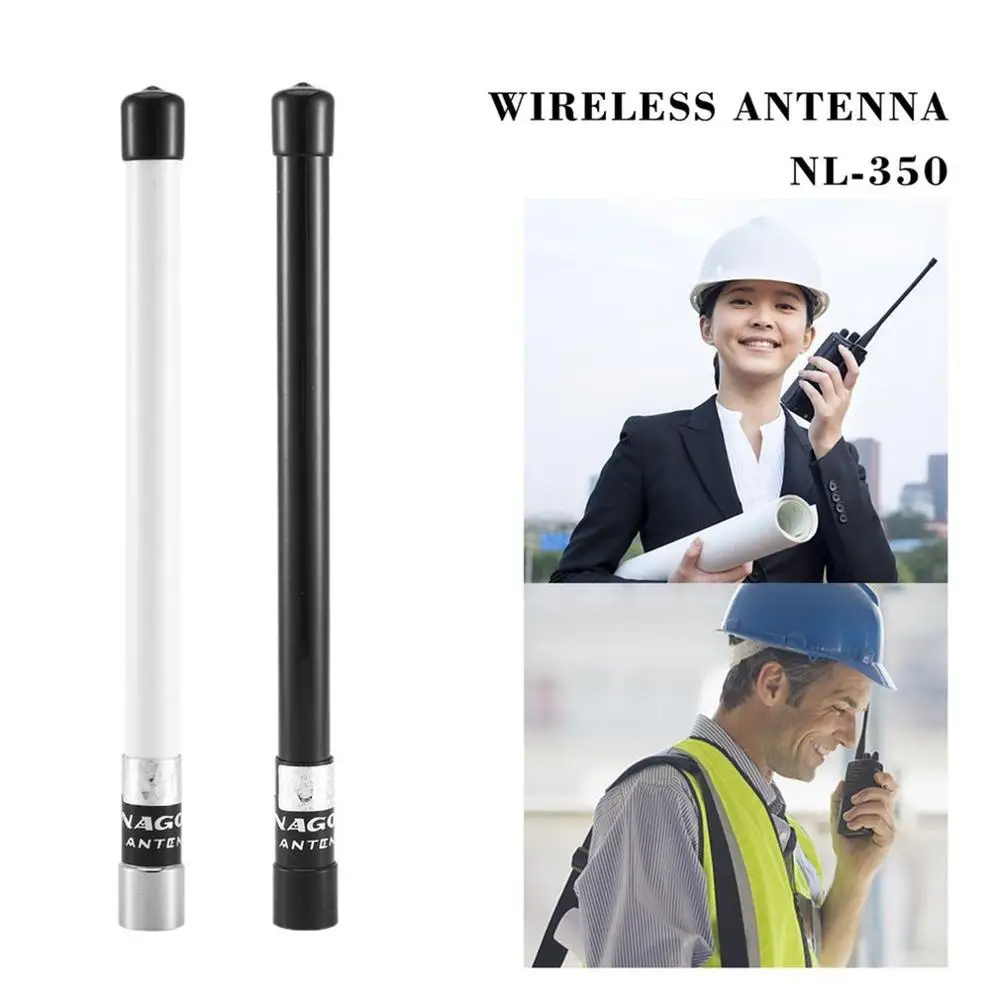 NL-350 антенна из стекловолокна VHF+ UHF 144/430 mhz двухдиапазонная антенна с высоким коэффициентом усиления для TH-9800 UV-25HX