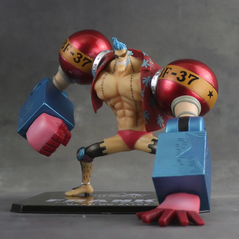 One Piece Franky Action Figure 1/12 scale painted figure Second Ver. Romance Dawn Franky PVC