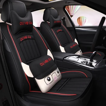 

Full Coverage flax fiber car seat cover auto seats covers for audi a5 sportback b9