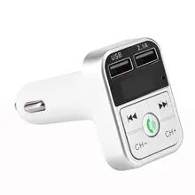 Автомобильный MP3-плеер B2, беспроводной комплект громкой связи, fm-передатчик, светодиодный Автомобильный MP3-плеер, Usb зарядное устройство, fm-модулятор, автомобильные аксессуары