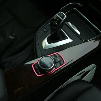 

1pcs Car Styling Multimedia Button Decoration Stickers For BMW X1 X3 X5 X6 E70 E83 E90 E91 F15 F16 F20 F21 F30 F10 Accessories