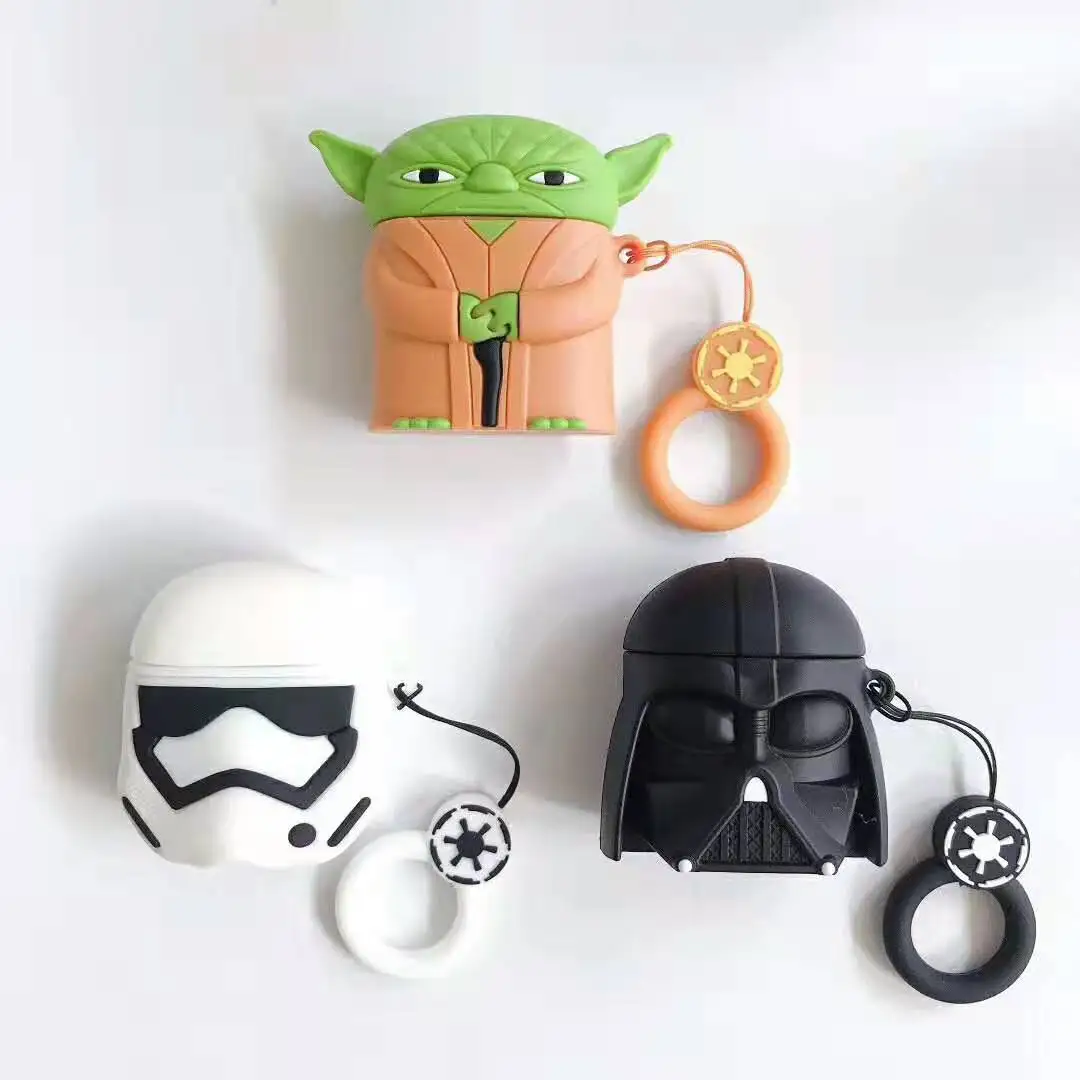 Для AirPods 2 чехол силиконовый милый 3D шоколадный М Бобы чехол для наушников для Apple Air pods чехол для наушников для Earpods ремешок