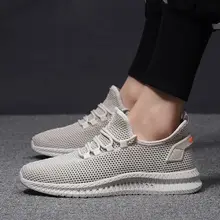 WENYUJH New Men Shoes Sneakers Flat Male Casual Shoes Comfortable Men Footwear Breathable Mesh Sport Tzapatos De Hombre