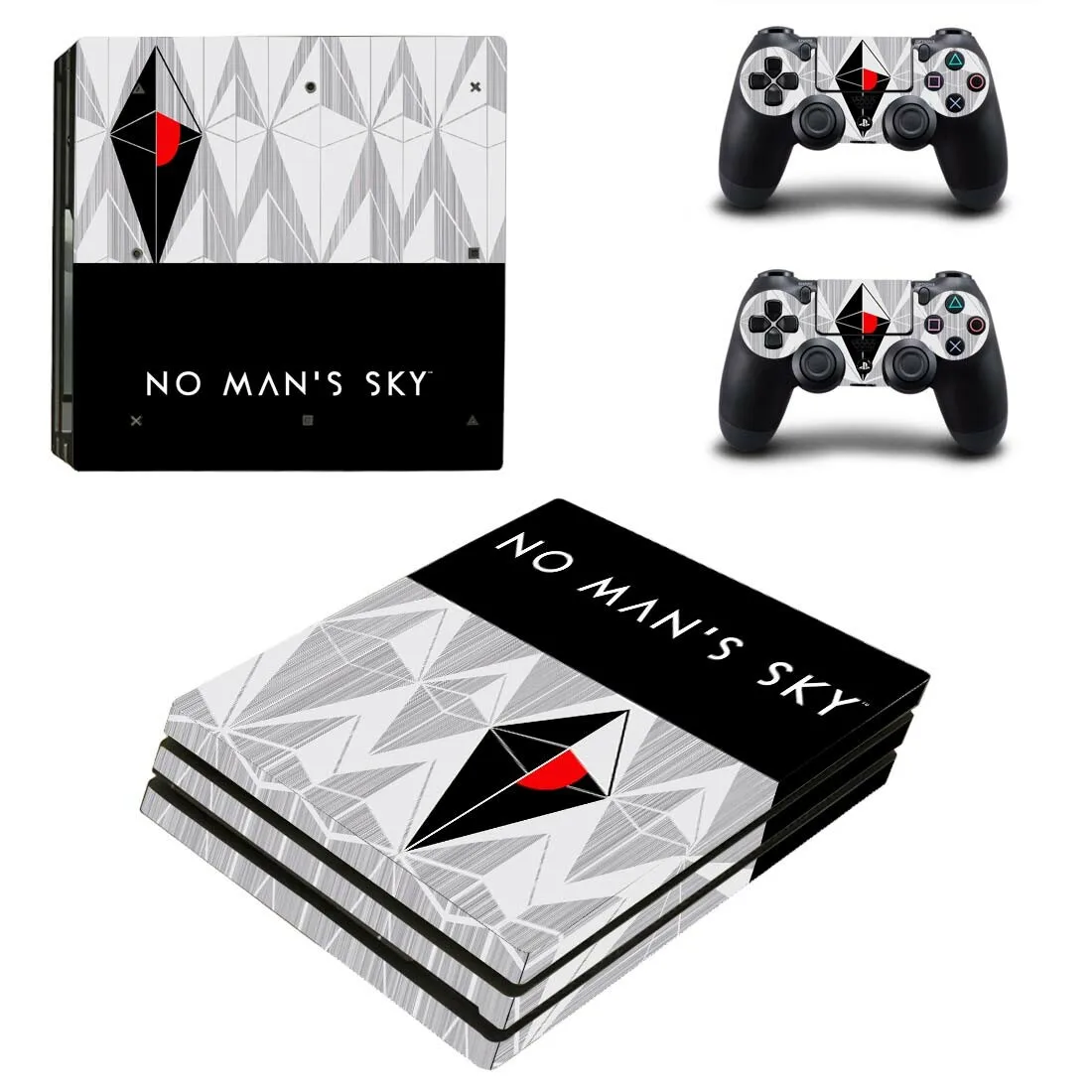 Наклейка No man's sky PS4 Pro s PS 4 Play station 4 Pro Виниловая наклейка для консоли и контроллера playstation 4 Pro