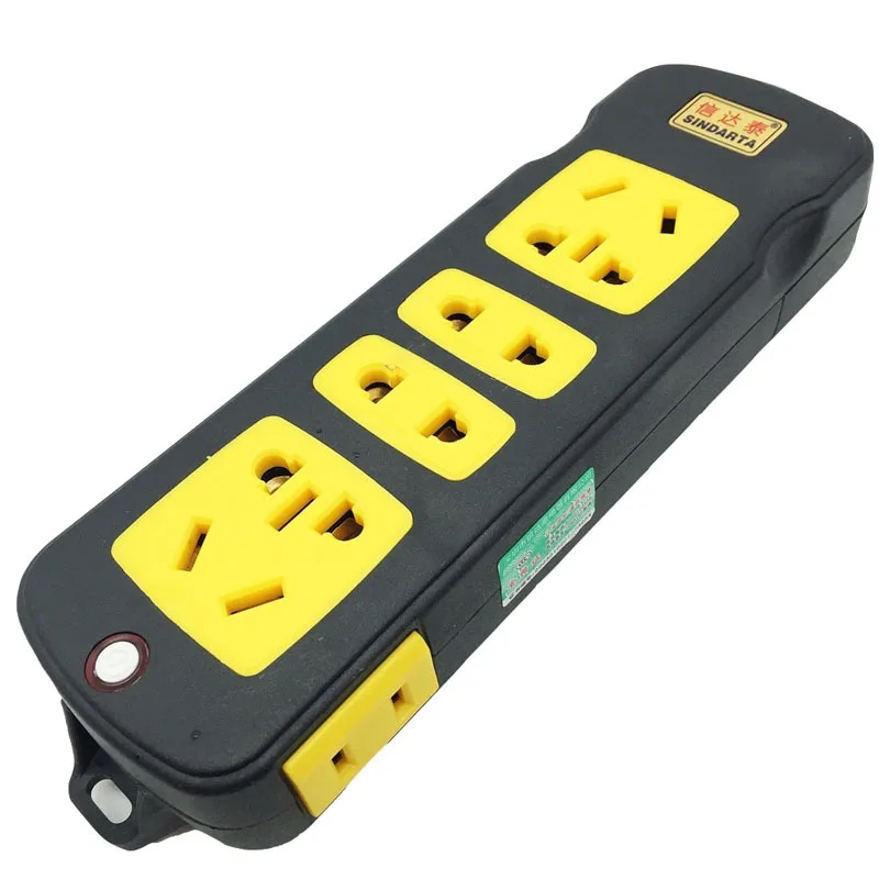 Cinda тайский серебряный мульти-функциональный Мощность ленты с высоким уровнем Мощность проводки Мощность полосы Black Edition 18 отверстиями Беспроводной удлинители 538