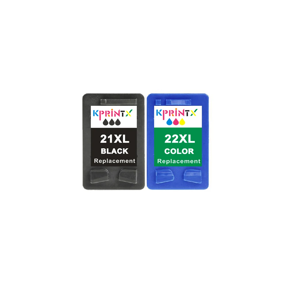 Чернильный картридж 21XL 22XL совместимый с hp21 для принтеров 21 22 Deskjet F2180 F2200 F2280 F4180 F300
