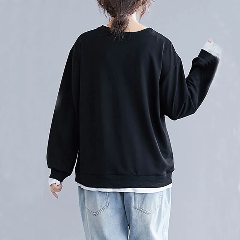Осенняя женская футболка, большие размеры, обхват груди 150 см, 6XL, 7XL, 8XL, 9XL, футболка с длинным рукавом, женская, черная, розовая