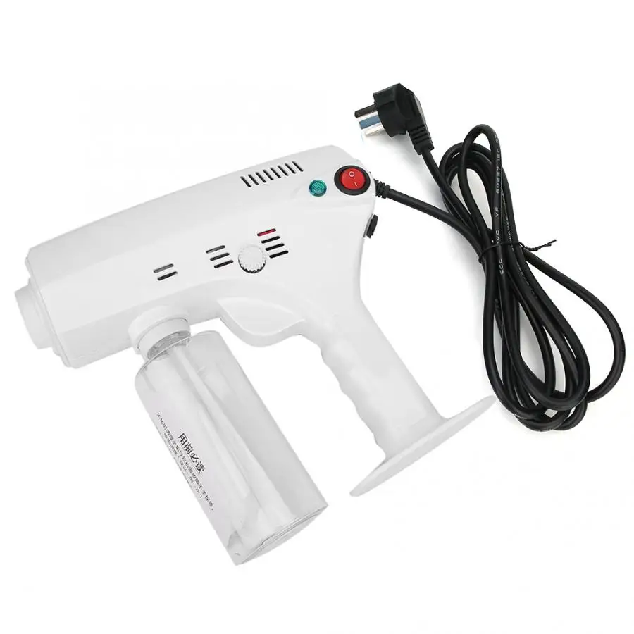 AU Plug White Парикмахерский нано-синий светильник-распылитель для окрашивания химической завивки, уход за волосами, распылитель для волос, увлажняющий парикмахерский аксессуар - Цвет: AU Plug White