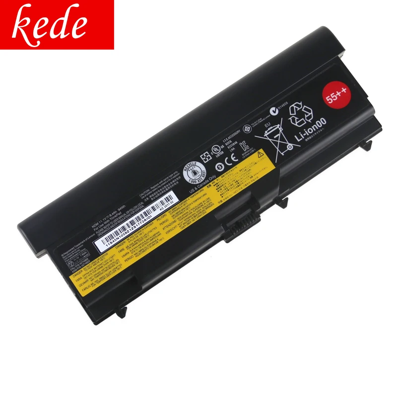 Kede аккумулятор для ноутбука lenovo Thinkpad T420 SL410 SL410K T410 T510 E520 E50 W510 W520 L412 L420 L421 T520 94Wh 9-ти жильная