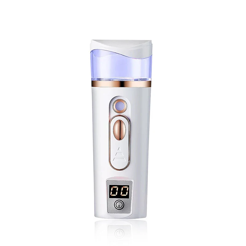 

Portable Face Humidifier Steamer Mini Nano Mister Skin Care Facial Steamer Skin Moisture Tester Skin Facial Care Steamer