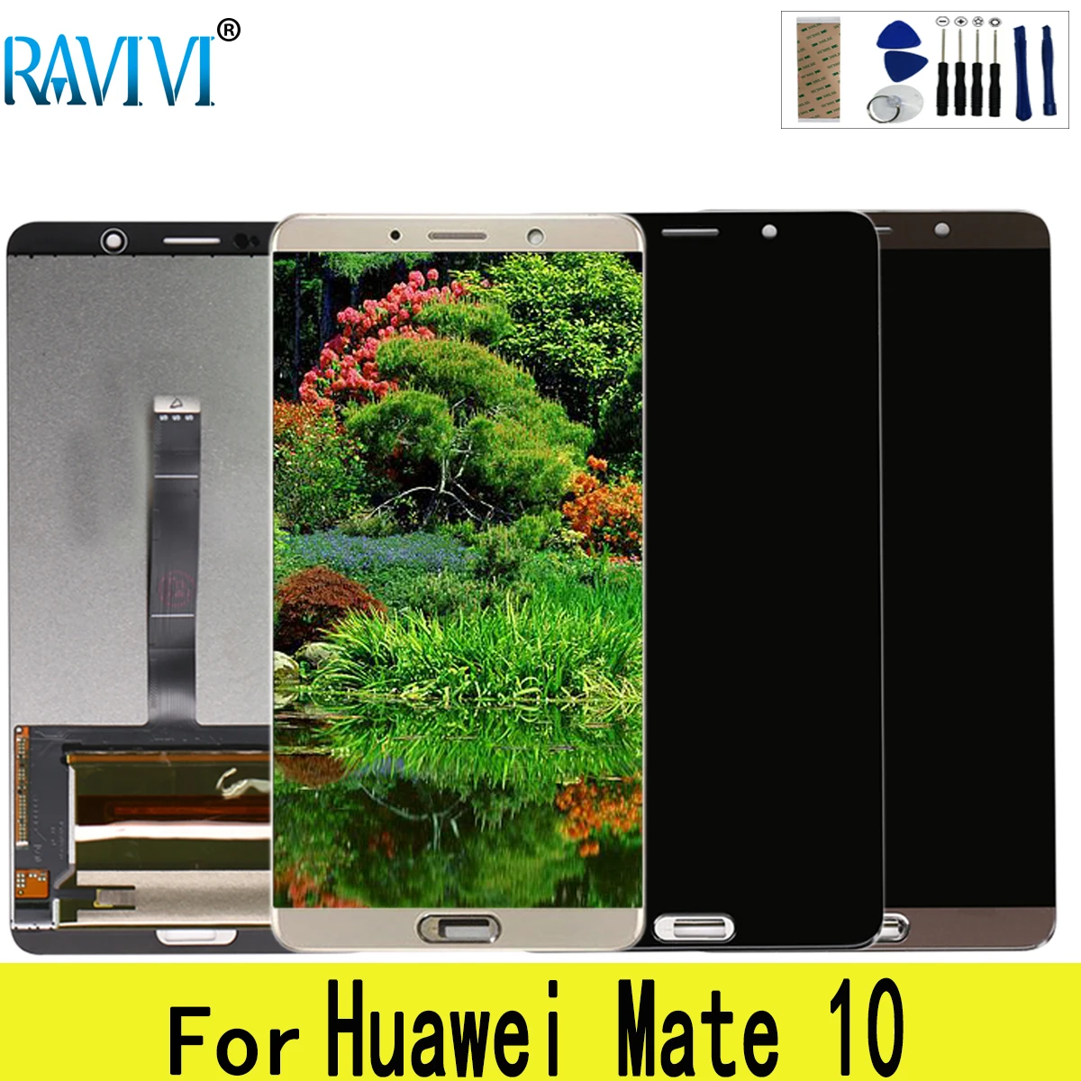 5 9 &quotLCD для Huawei Mate 10 LCD дисплей ALP L09/L29 кодирующий преобразователь сенсорного