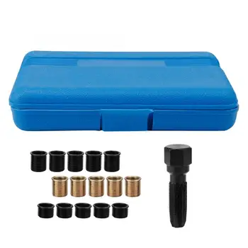 

for auto repair 16Pcs Spark Plug Tap Thread Repair Tools Rethreading Kit automobiles accesorios automovil oto aksesuar